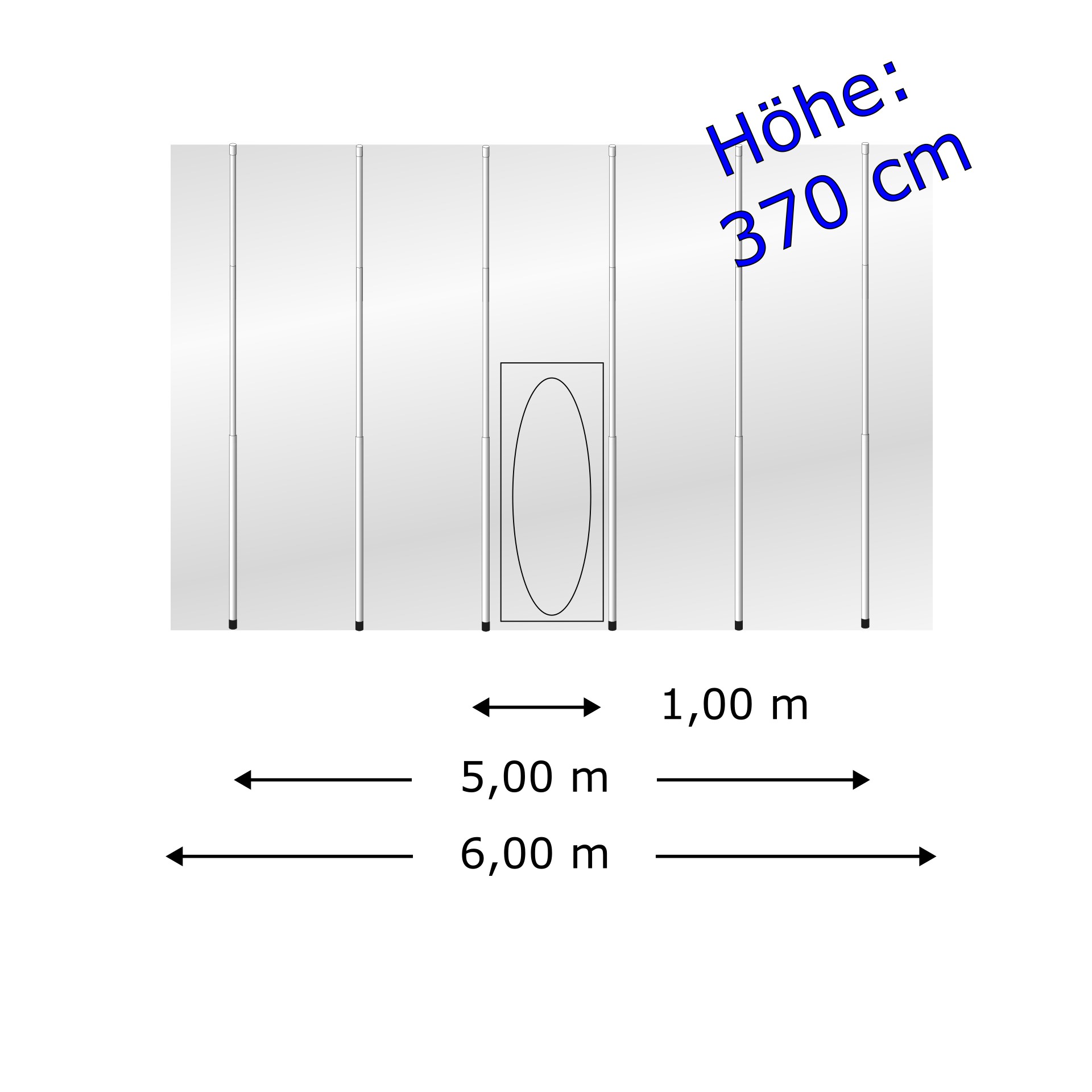 Staubschutzwand solidWALL 6,00 x 3,70 m Komplett-Paket Diagramm, Handlung