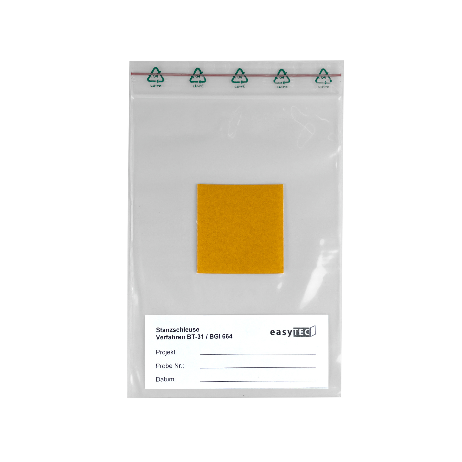 Stanzschleuse BT-31 (klein, mit Etikett) Stanzschleuse BT-31 (klein, mit Etikett)