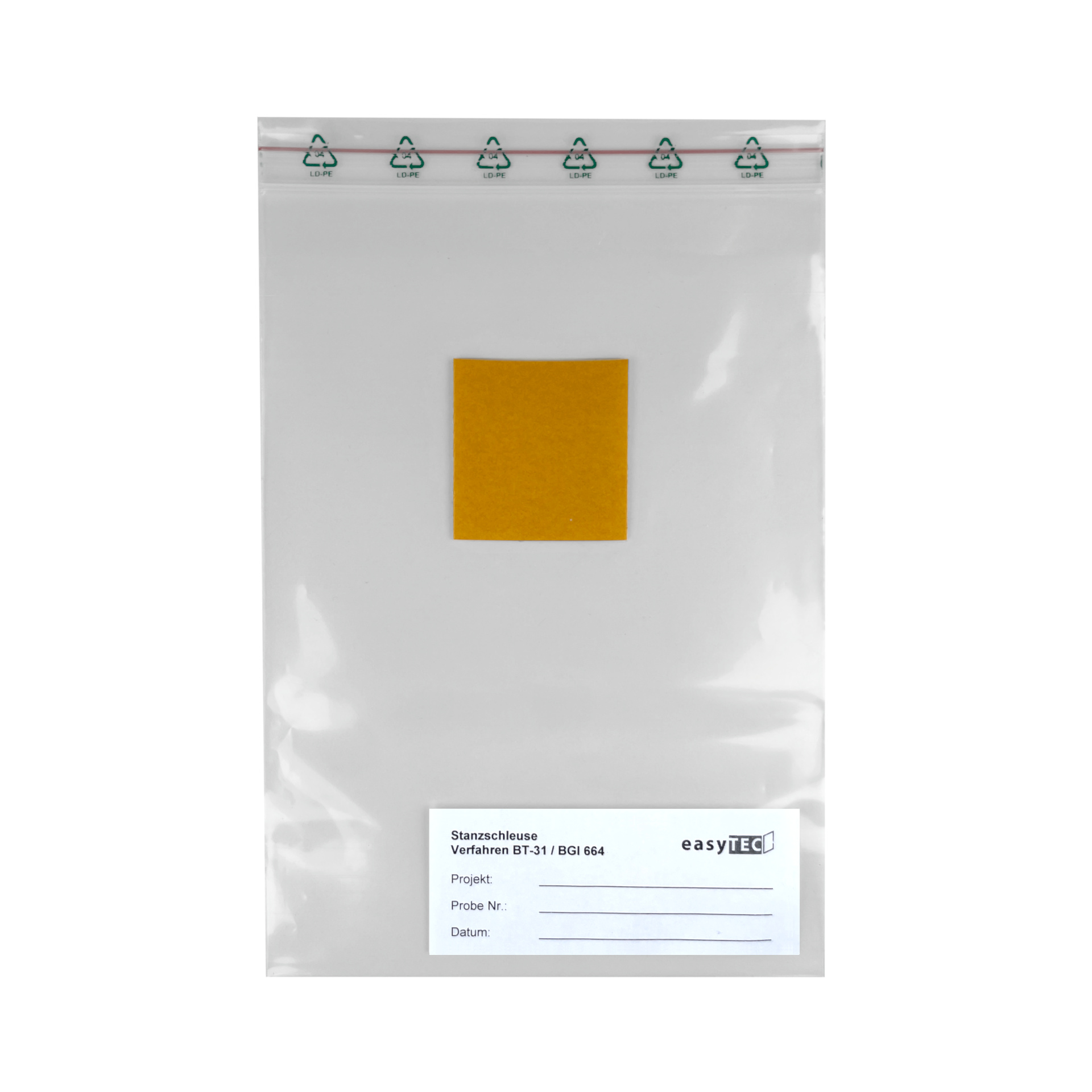 Stanzschleuse BT-31 (mittel, mit Etikett) Stanzschleuse BT-31 (mittel, mit Etikett)