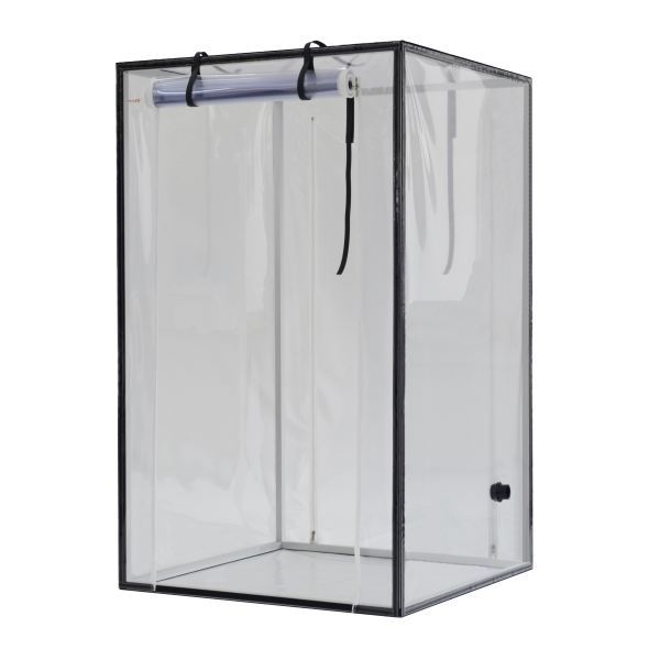 Ein-Kammer-Schleuse Personen- & Materialschleuse transparent schwer entflammbar Ein-Kammer-Schleuse Personen- & Materialschleuse transparent schwer entflammbar