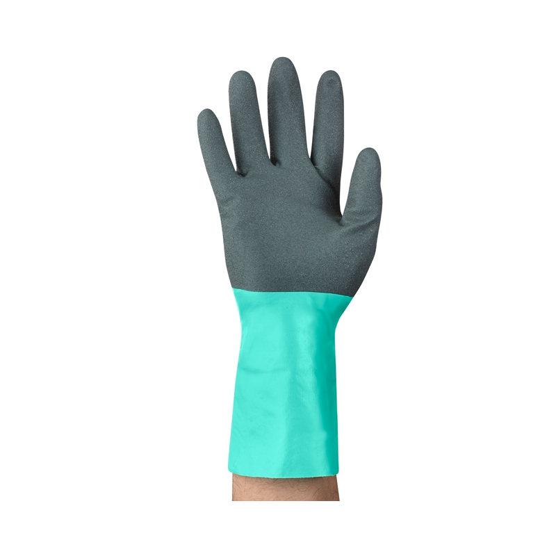 Gummihandschuh, Schutzhandschuh, Gummi-Handschuh, Langarmschuh, Arbeitschutz