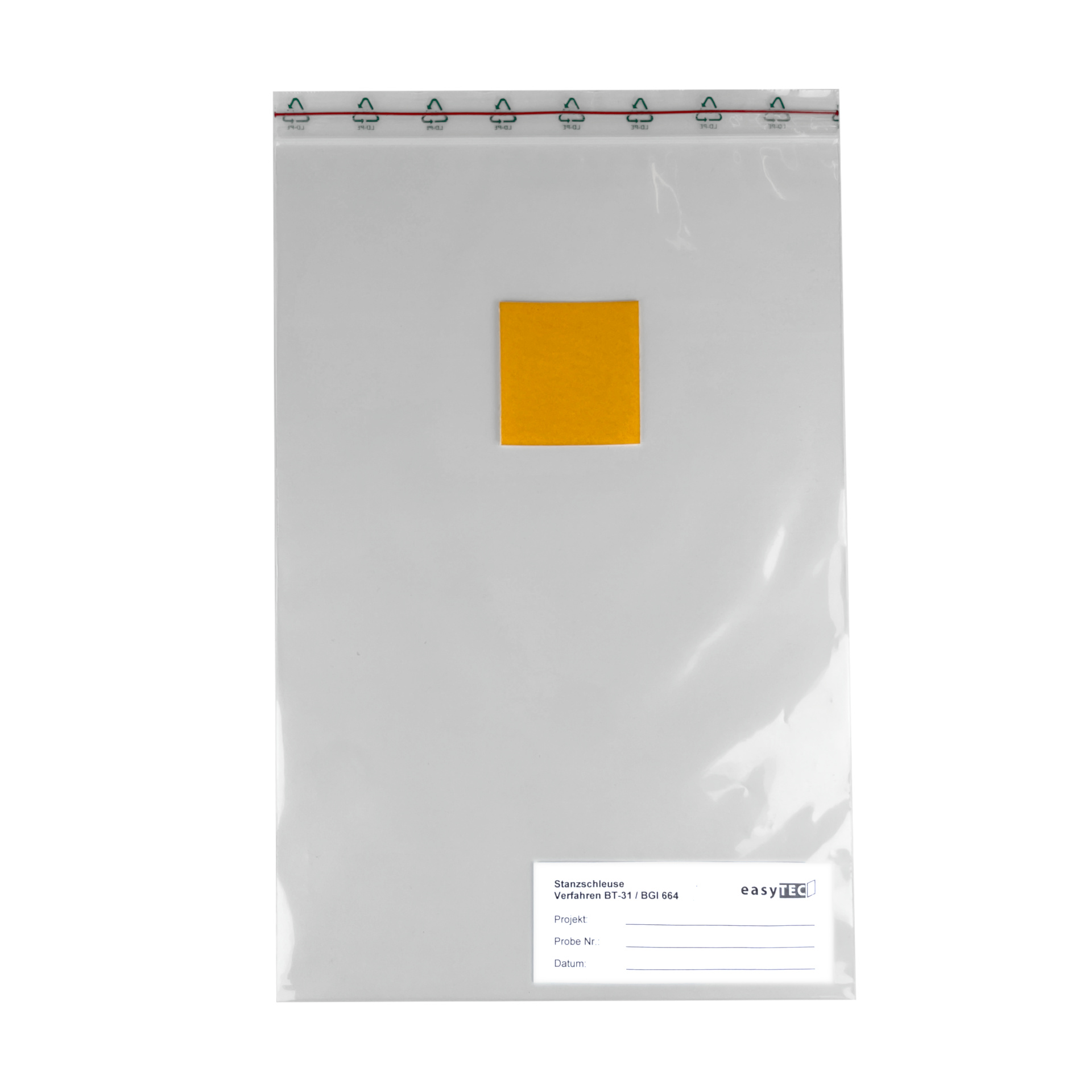 Stanzschleuse BT-31 (groß, mit Etikett) Stanzschleuse BT-31 (groß, mit Etikett)