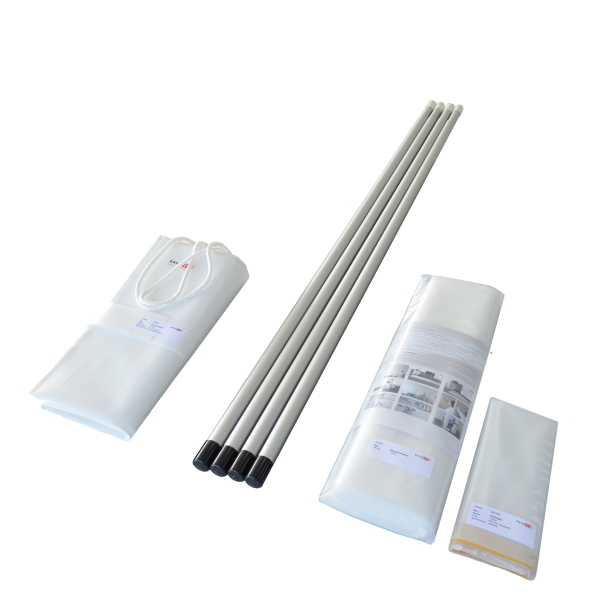 Staubschutzwand solidWALL 4,00 x 2,70 m Komplett-Paket Staubschutzwand solidWALL 4,00 x 2,70 m Komplett-Paket