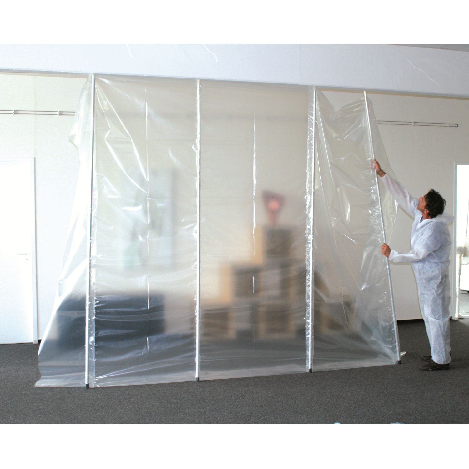 Staubschutzwand solidWALL 6,00 x 2,70 m Ersatzwand Staubschutzwand solidWALL 6,00 x 2,70 m Ersatzwand