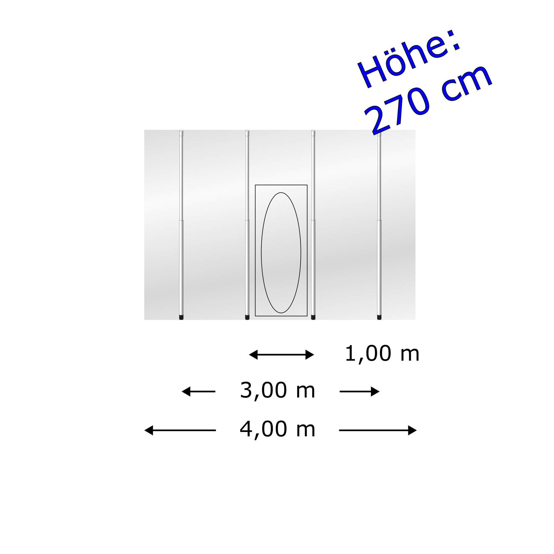 Staubschutzwand solidWALL 4,00 x 2,70 m Komplett-Paket Diagramm, Handlung