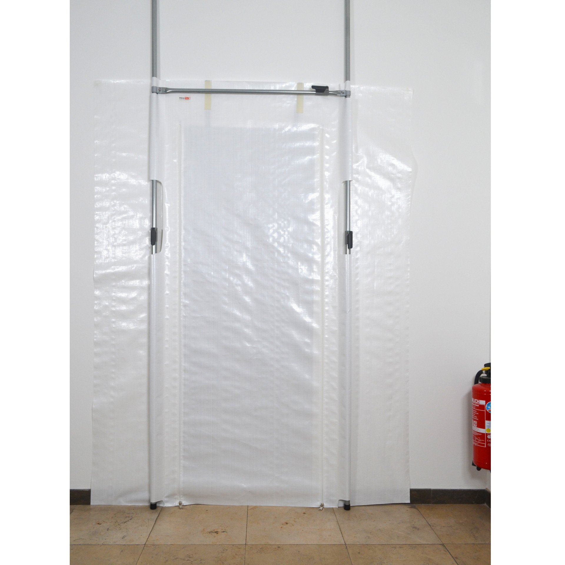 Reißverschlusstür aufrollbar RVT-H B1 Komplett-Paket Reißverschlusstür aufrollbar RVT-H B1 Komplett-Paket