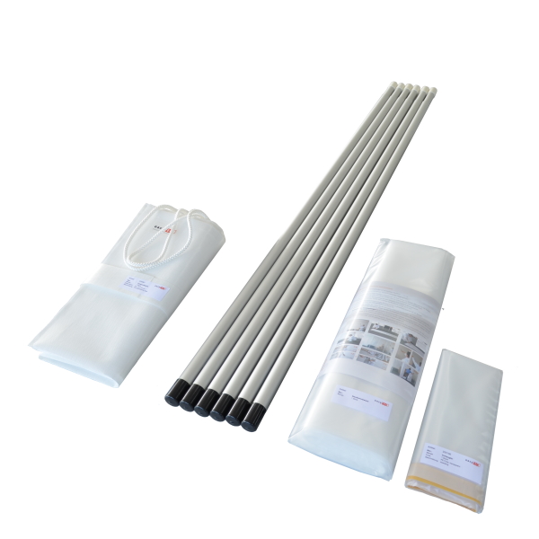 Staubschutzwand solidWALL 6,00 x 2,70 m Komplett-Paket Staubschutzwand solidWALL 6,00 x 2,70 m Komplett-Paket