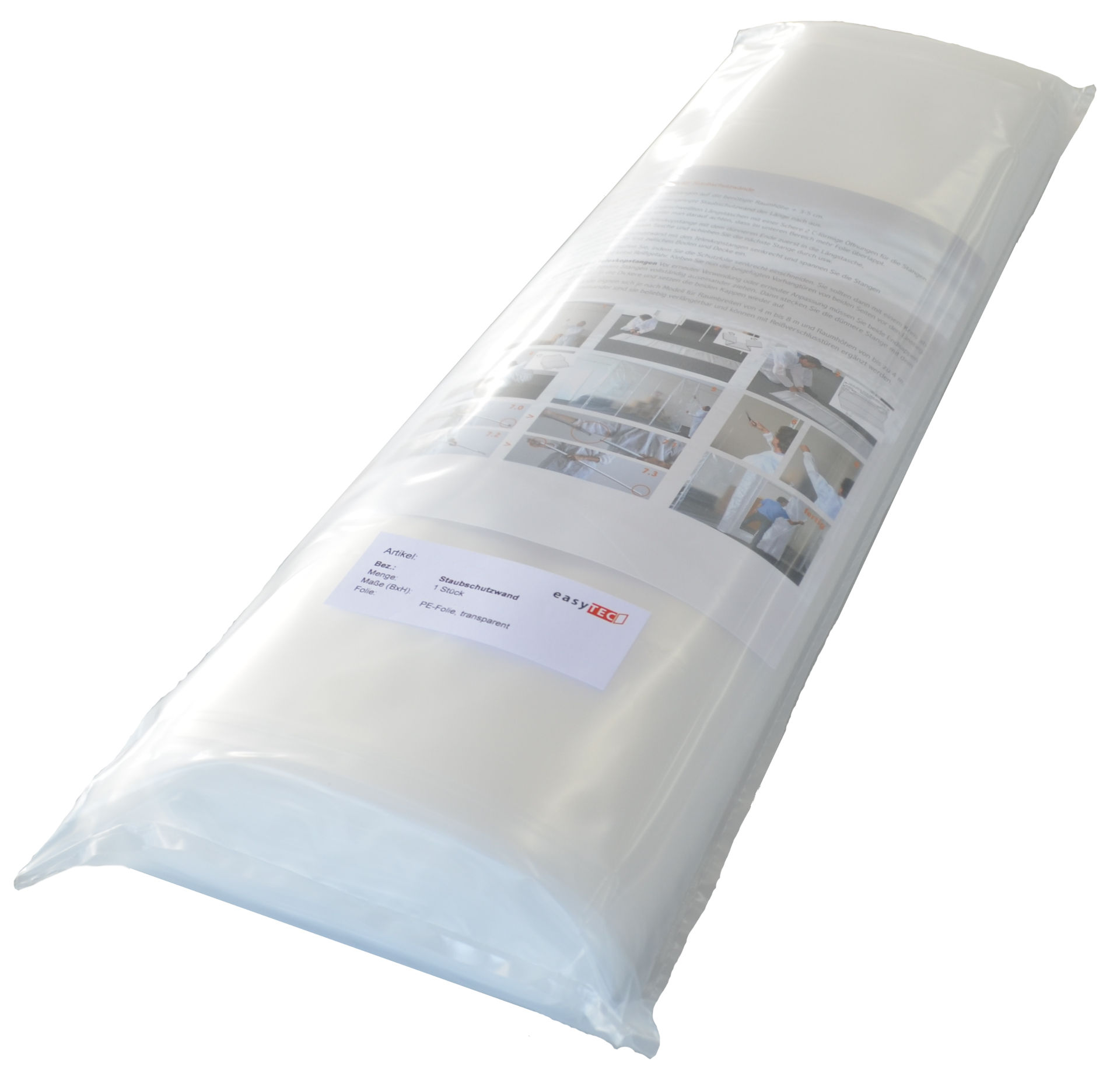 Staubschutzwand easyWALL 4,00 x 2,70 m Ersatzwand Staubschutzwand easyWALL 4,00 x 2,70 m Ersatzwand