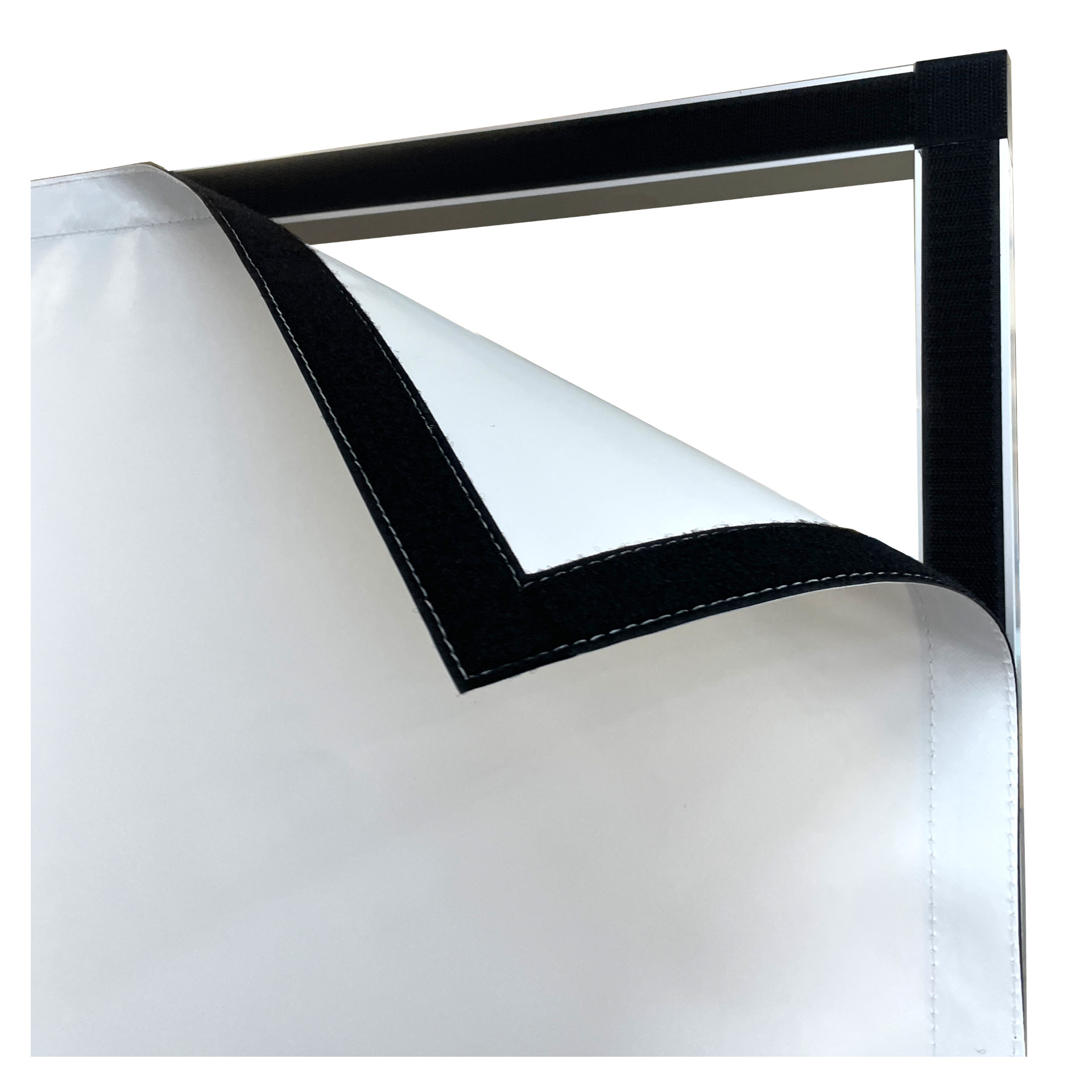 Stellwand PVC B1 schwer entflammbar mit Tür Stellwand PVC B1 schwer entflammbar mit Tür